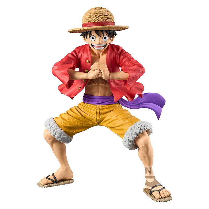 In Stock Bandai BANPRESTO Grandista One Piece Monkey D. Luffy 2.0 Anime Action Figure Toy Gift Model Collection Hobby