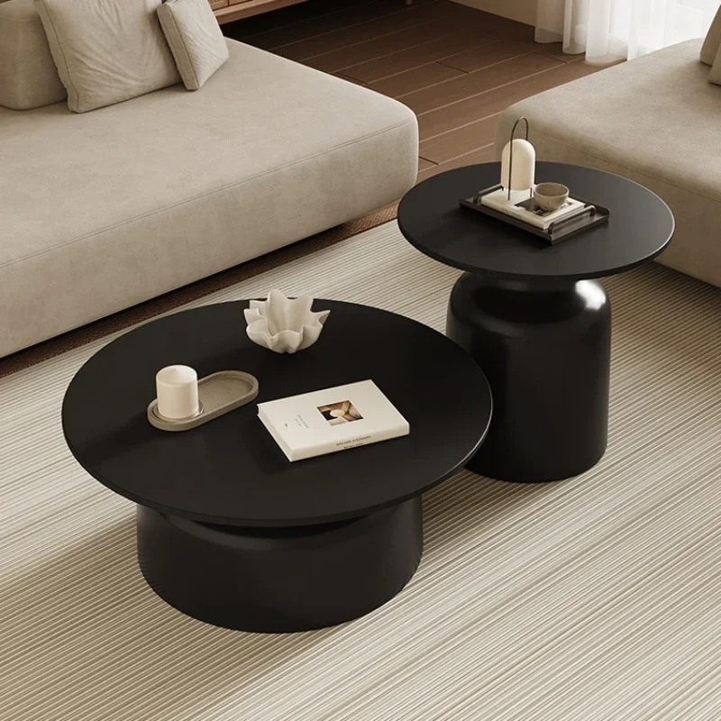 

Living Room Luxury Coffee Table Organizer Black Nordic Mobile Coffe Table Mesa Lateral Apartamento Tavolino Da Salotto Furniture