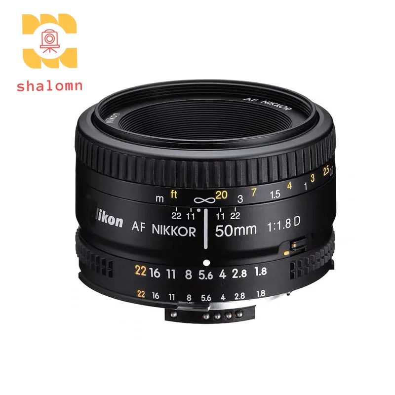 New Original AF50mm F1.8D Portrait Prime SLR Lens For Nikon 50 1.8D Lens D6 D780 D850 D3500 D5600 DSLR Z6 Z7 Mirrorless