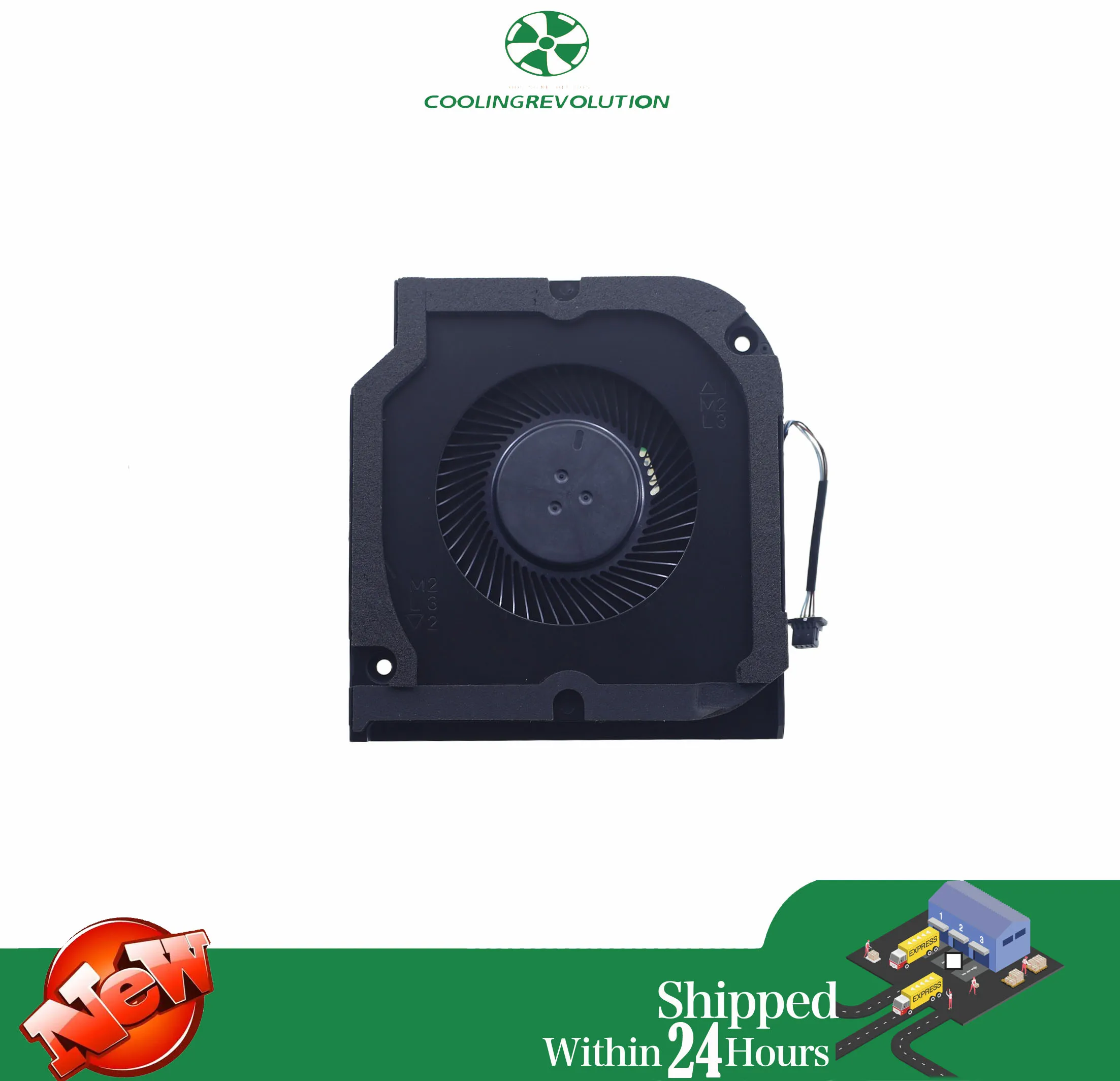 Laptop CPU Cooling Fan EG50050S1-CI81-S9A DC5V 0.56A 4-Pin For Dell Precision 15 3570 03YMF8 3YMF8