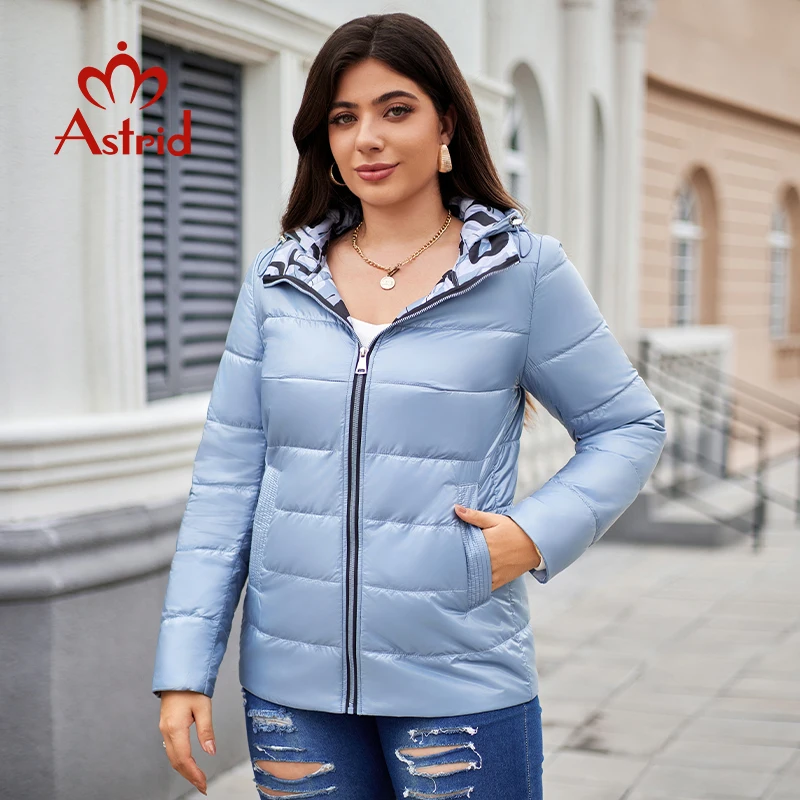 

Astrid Casual Women's Autumn Winter Parka Plus Size Woman Clothing Padding Warm Hood Female Quilted Jacket New in coats 10368