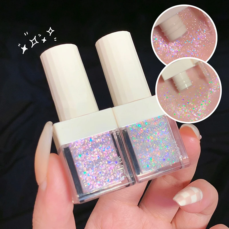 Ombretto liquido Glitter fini Super Glitter Angolo occhi Illuminante Evidenzia senza trucco Glitter sdraiato baco da seta