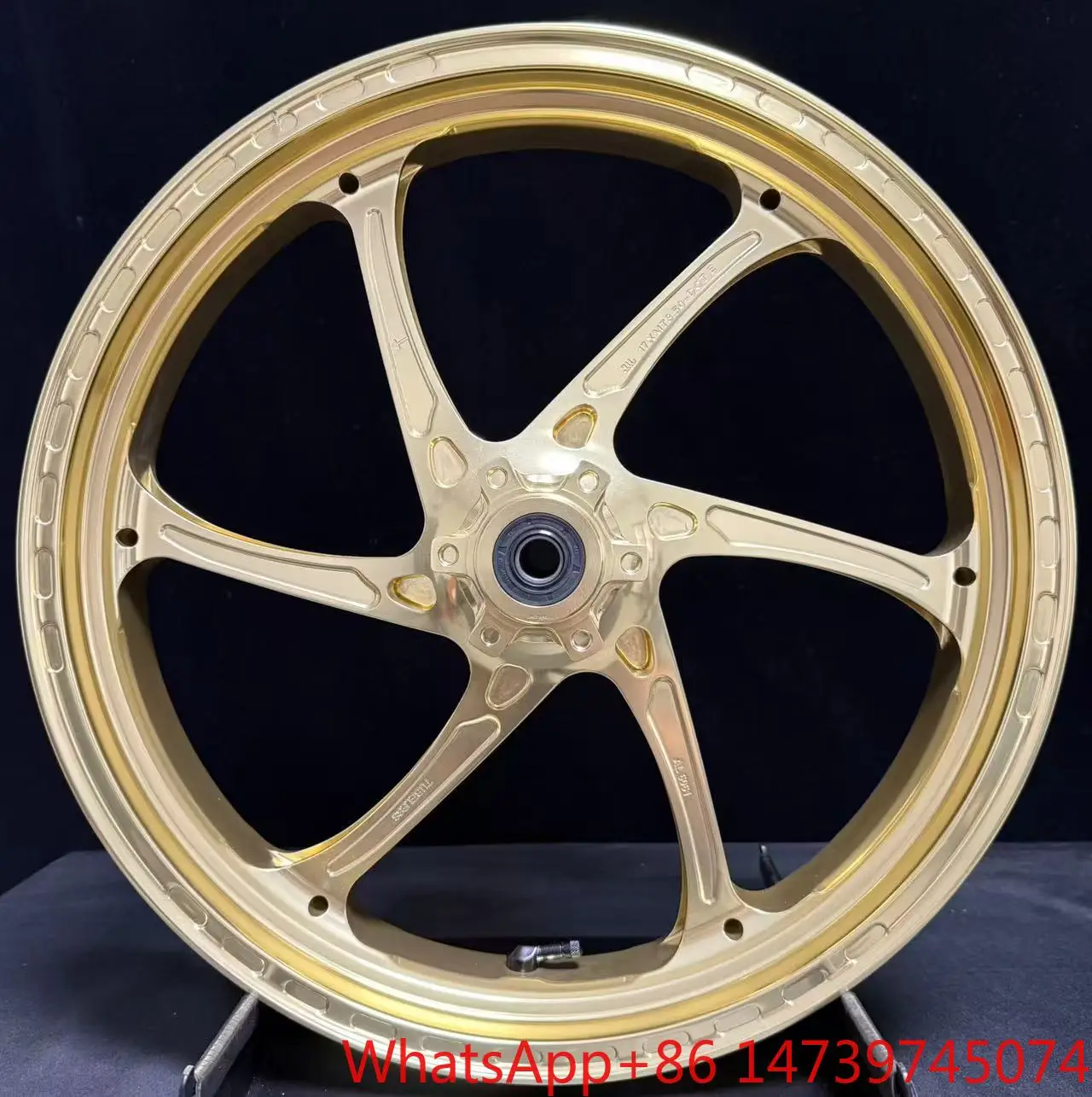 New Aluminum Alloy Motorcycle Wheels Rim Accessories Front & Rear Wheel For APRILIA RS660 Models-Retrofit/UpgradeZhang Xue Same‑