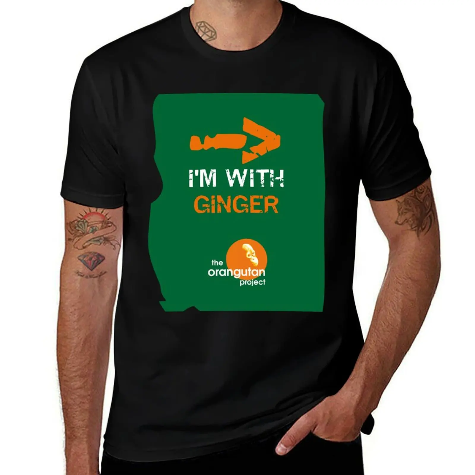 Ginger Tee T-Shirt Heavy Duty Casual Work Tee T-Shirt