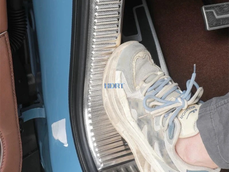 Car Style Door Sill Threshold Scuff Plate Welcome Pedal A C Pillar Trim For GWM Tank 700 2024 + Protector Decoration Accessories