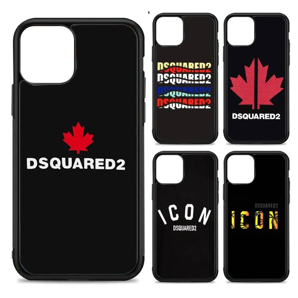 Дизайнерский чехол для телефона D-D-dsquared 2S для IPhone 17 Pro 16 Plus 16 Pro Max 15 14 13 12 11 ПК + задняя крышка из ТПУ