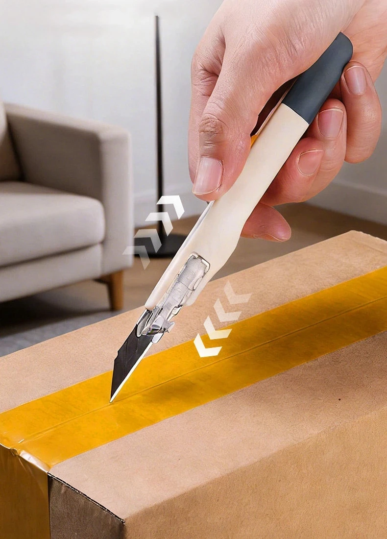 9mm Anti Shaking Utility Knife Car Stickers Decals Vinyl Cutter Knife PPF Film Window Tint Craft Cutting Line Paper DIY Tool