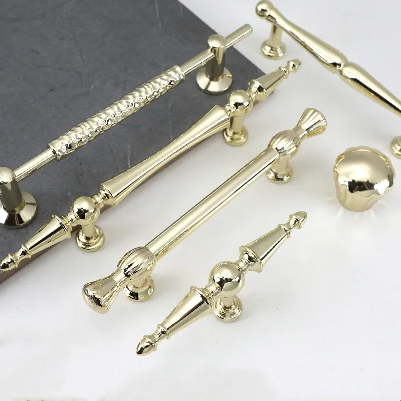 French Style Cabinet Handles Personalized Cabinet Handles Modern Drawer Handles Light Luxury Furniture Accessories