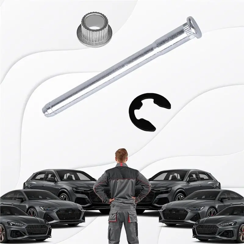 AT92-E-Ring Clamp Included 16 PCS Car Door Hinge Pin Kit 4 Pins 2 Doors For Chevy GMC C1500 C2500 K1500 K2500 K3500 1988-2002