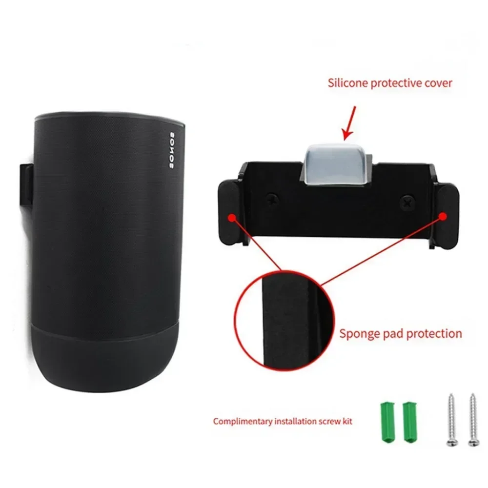 

Wall Mount Bracket Mount Stand Wifi Audio Bluetooth Speaker Bracket Audio Accessories for SONOS Move Audio