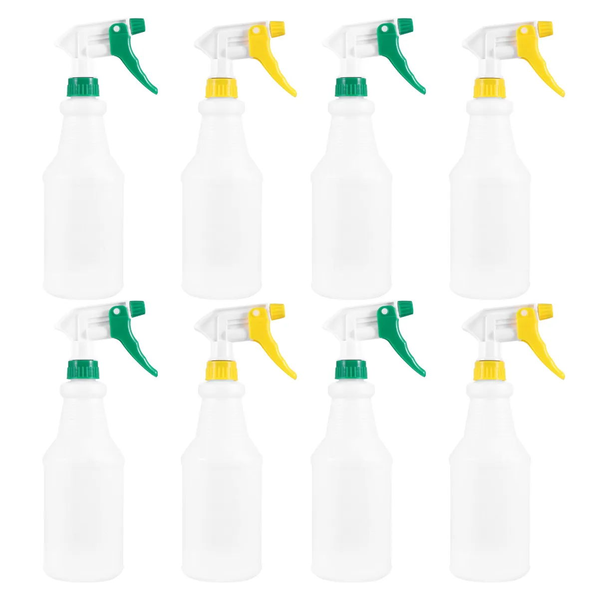 8個入り-750ml-プレミアム軽量スプレーボトル、漏れ防止トリガースプレーヤー、サロン、ヘアスタイリング、植物の水やり、diy美容、清掃用