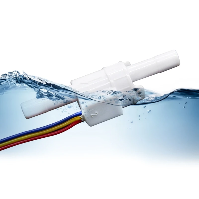 W2E3 G1/4 DN8 Penghitung Fluidmeter untuk Pemurni Air Dispenser Air Pengukur Aliran Cair Pengukur Aliran Air Pengukur Aliran