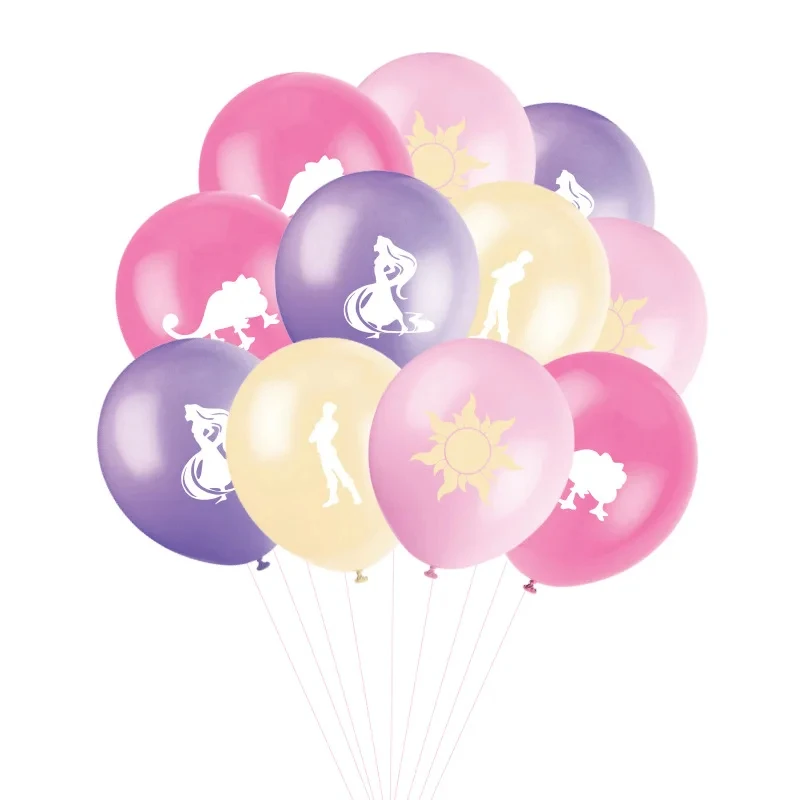

12in Disney Princess Rapunzel Latex Balloon, Girls Toy, Party Decorations, Birthday Gift, Holiday Celebration Supplies