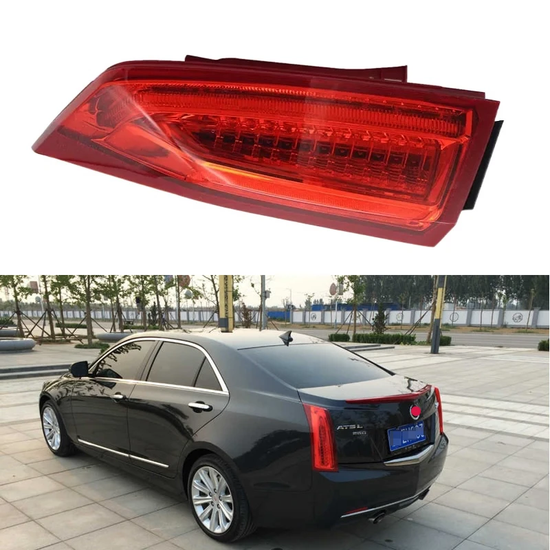 For Cadillac ATSL 2014 2016 2017 LED Tail light assembly reversing lights brake lights Tail Light Car Accessories