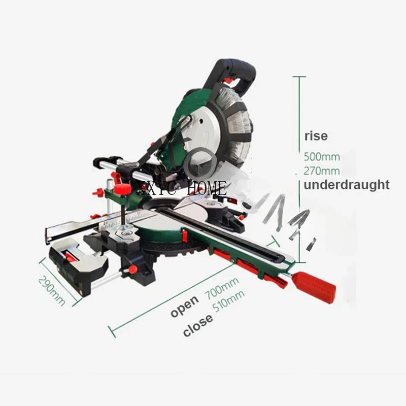 

Multifunctional Circular Saw 45 Degree Cutting Miter Sawing Aluminum Machine 8Inch Woodworking Tool And Rubber Plastic Aluminium