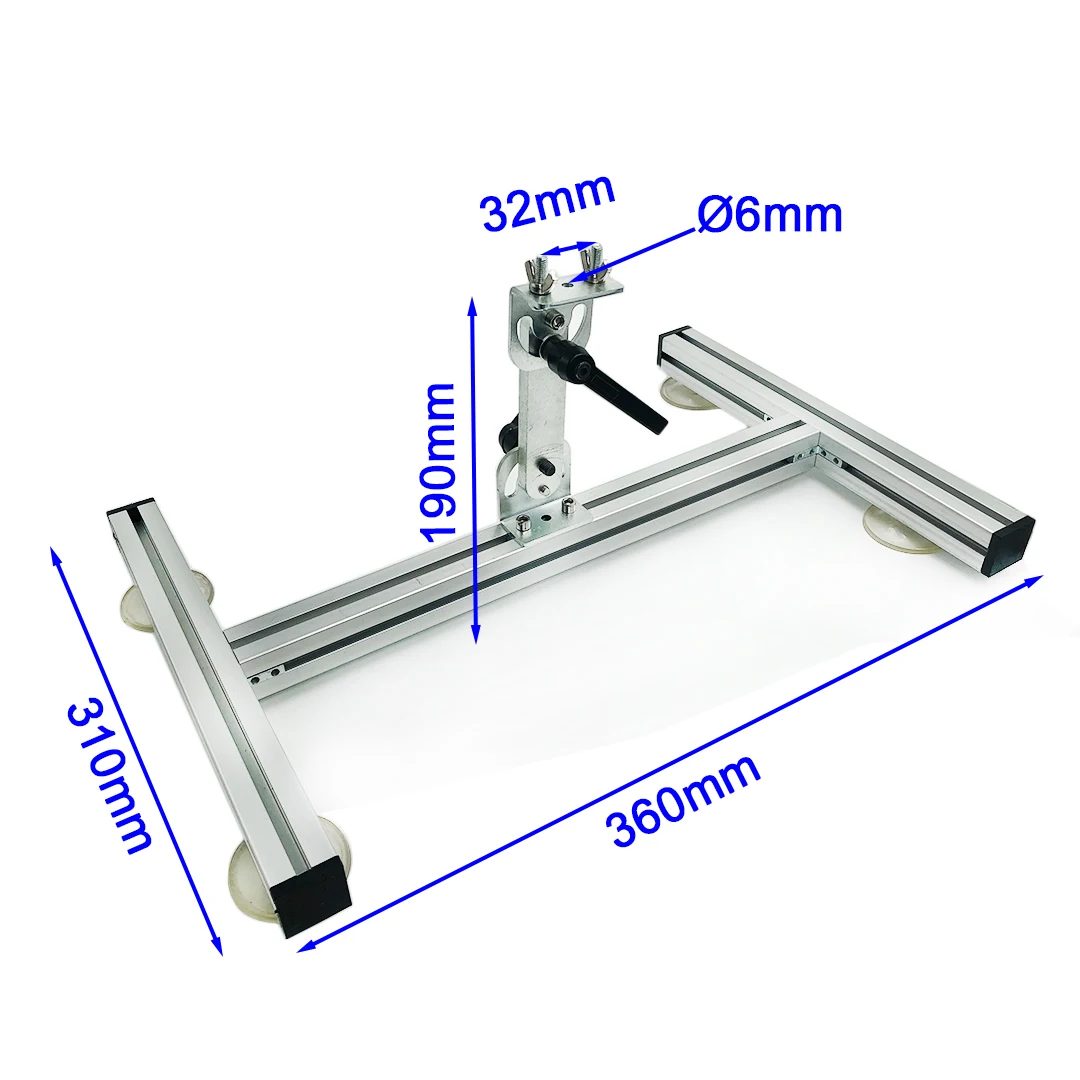 Imagem -05 - Atuador Linear Reciprocante de Baixo Ruído Curso 88 mm Controlador rf Suportes de Metal Velocidade Rotativa Máxima 280rpm Ajustável Novo