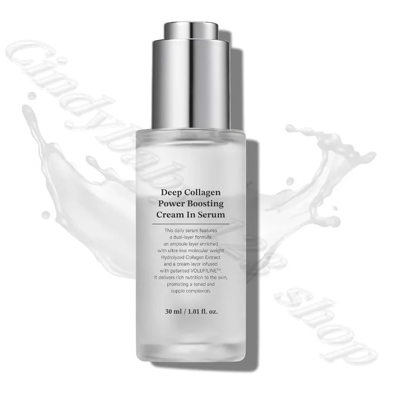 Collagen Facial Essence Tightness Anti-aging increase skin elasticity moisturizing double cream lotion 30ml