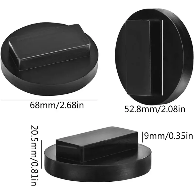 Rubber Jack Lift Adaptor Car Lift Jack Stand Pads for BMW 3 4 5 Series E46 E90 E39 E60 E91 E92 X1 X3 X5 X6 Z4 Z8 1M M3 M5 M6 F01