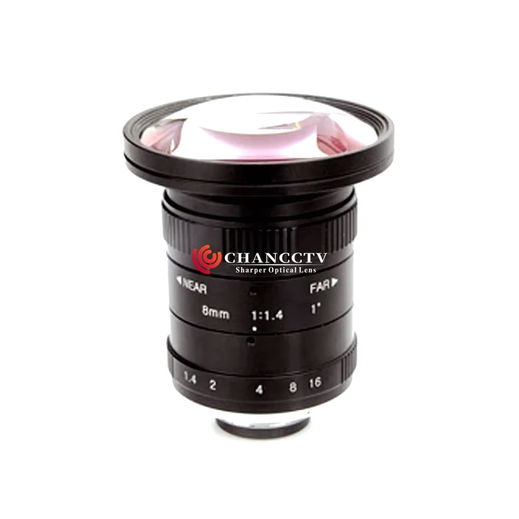 

1" CCD Lens 5mp F1.4 Manual 8mm Machine Vision C-mount Lenses