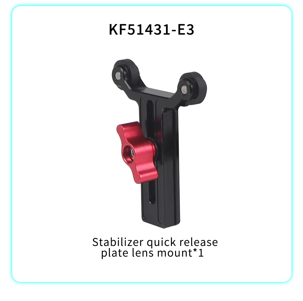 Y-förmige Objektivhalterung 15MM Stangenhalterung Erweiterte Objektivunterstützung mit Gummilagern für Sony Fuji Objektiv DSLR-Kamera Langobjektiv – Detail 13