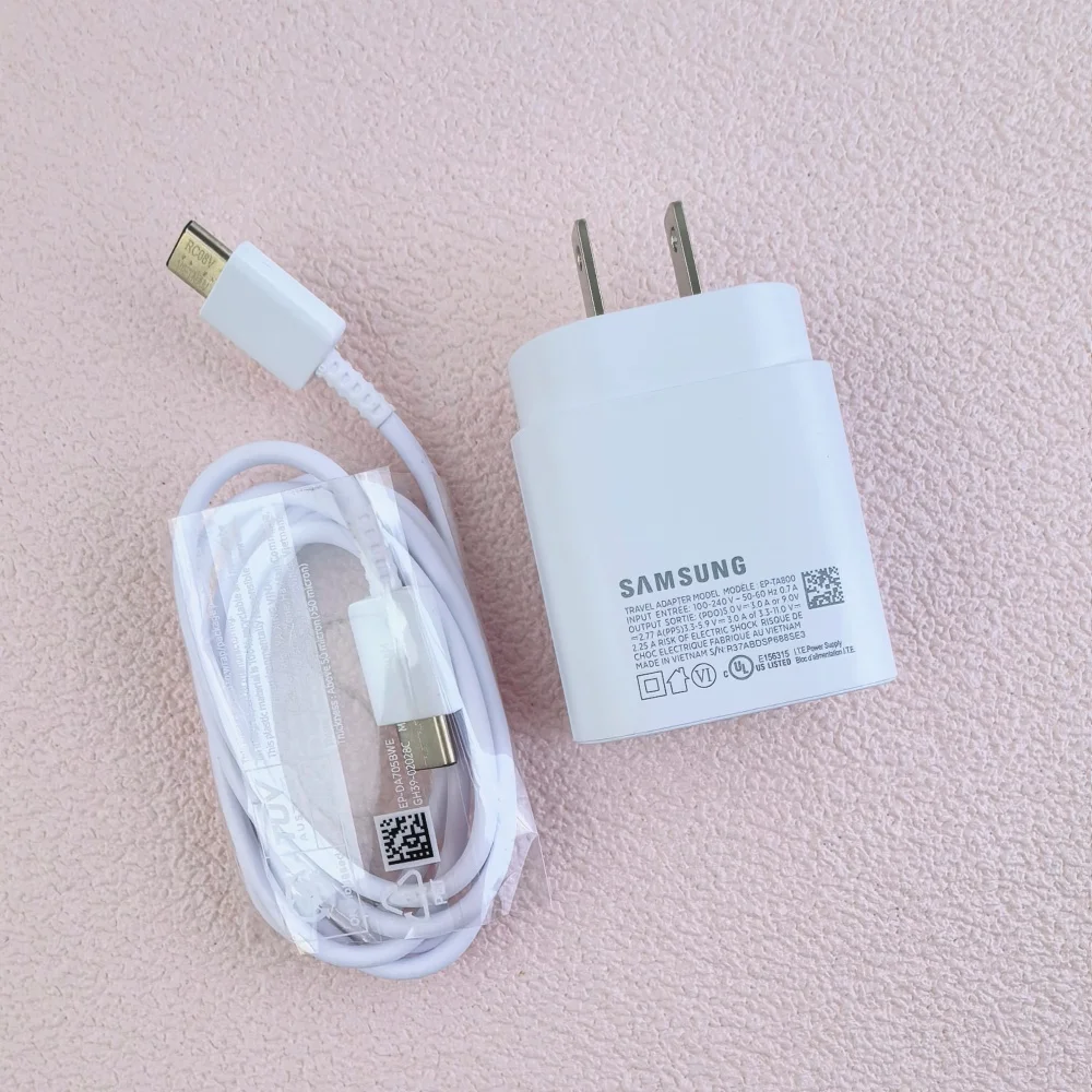 Samsung F70E F07 25W Super Fast Charger Galaxy S25 S24 S23 F