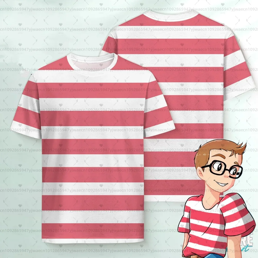 

Футболка для косплея «Томбо и Кики: Доставка на дом» для детей, мужчин, девочек, женщин, повседневная, разноцветная, с коротким рукавом, для мальчиков, 2026