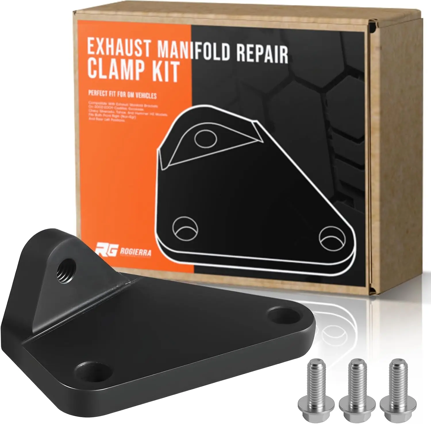 

Ремонт зажима выпускного коллектора для двигателей 4,8 л, 5,3 л, 6,0 л — подходит для переднего правого/заднего левого