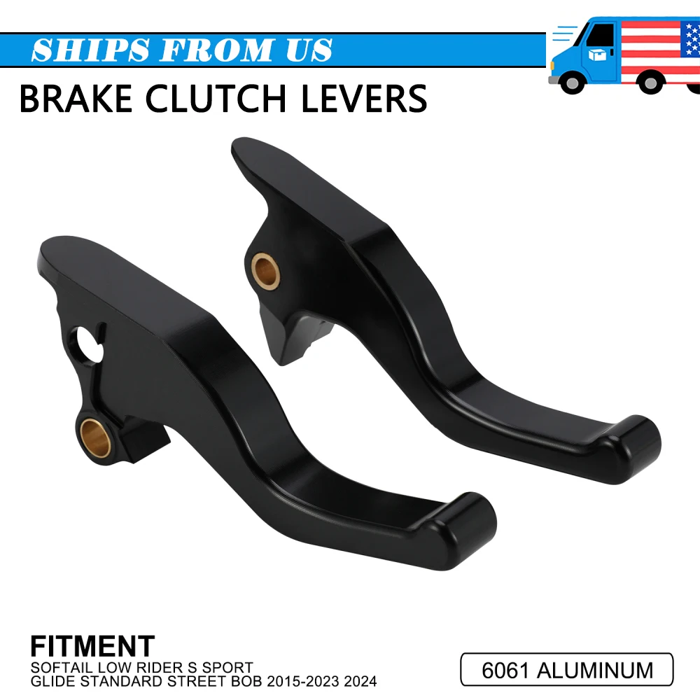 

Рычаг тормозной муфты с ЧПУ, аксессуары для мотоциклов для Harley SOFTAIL LOW RlDER S SPORT GLIDE STANDARD STREET BOB 2015 2016-2023 2024