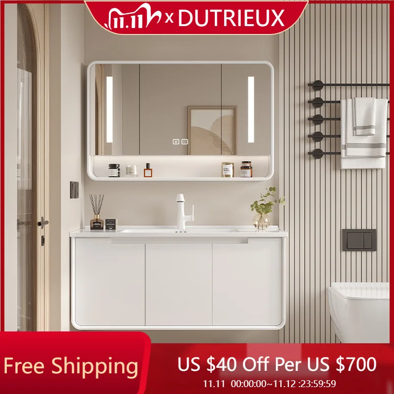 

Drawers Partitions Bathroom Cabinet Sink Closet Desgin Wooden Bathroom Cabinet Display Toilet Archivadores Trendy Furniture