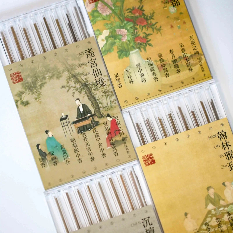 Ancient Method Incense Stick Natural Agarwood Sandalwood Fragrance Household Inside Office Drinking Tea Purifies Air Joss Stick