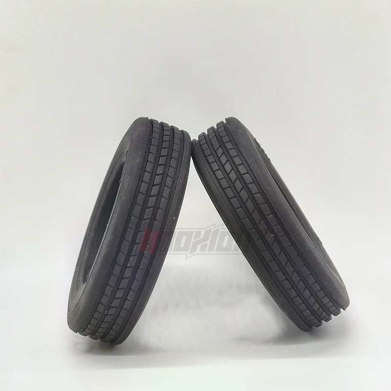 

LESU1:14 Small Truck Tire S-1287-1 S-1279 Diameter 52MM 58MM High Quality Rubber Tires Suitable for Semi-Trailer