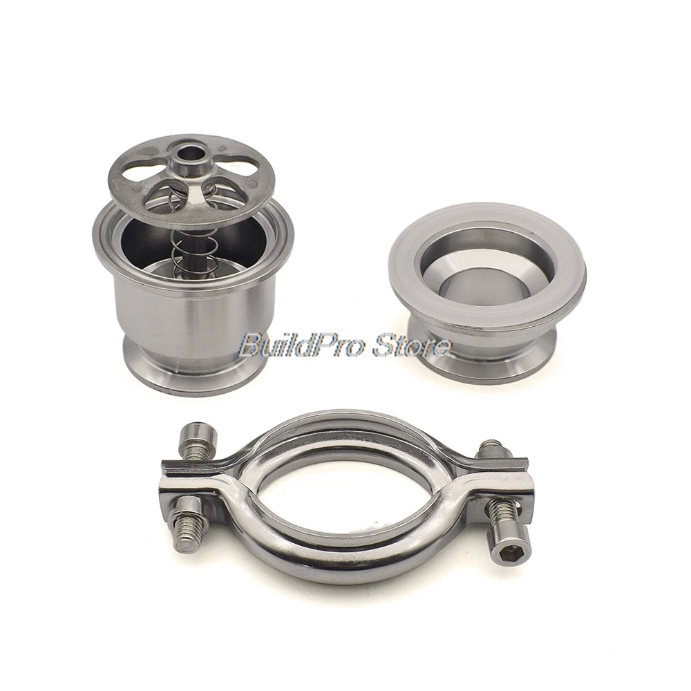 Detalle 4 de Electroválvula Sanitary Tri Clamp Check Valve -SS304/316L High-Sealing Vertical Non-Return for 19-102mm(1.5\ Agua y vapor
