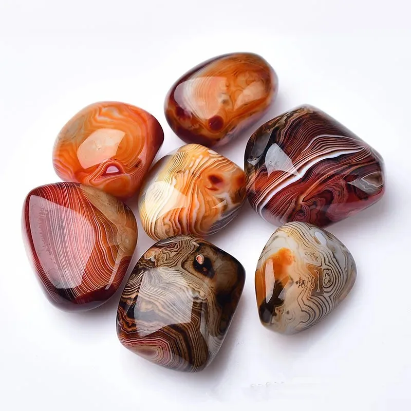 جيود عقيق طبيعي ناعم ، عينة معدنية ، حجر الشفاء في مدغشقر ، ديكور حوض السمك الكوارتز ، حرفة ، 1 من الكريستال #5