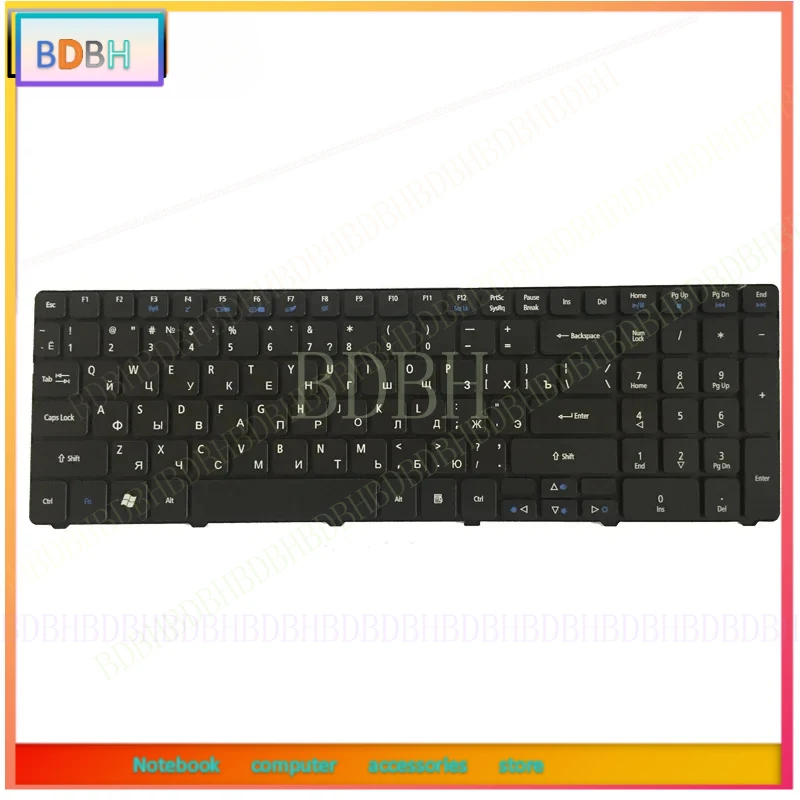 Russian keyboard for Acer eMachine E440 E640 E640G E642 E642G E730G E730Z E730ZG E732G E732Z E529 E729 G443 G460 G460G Laptop RU