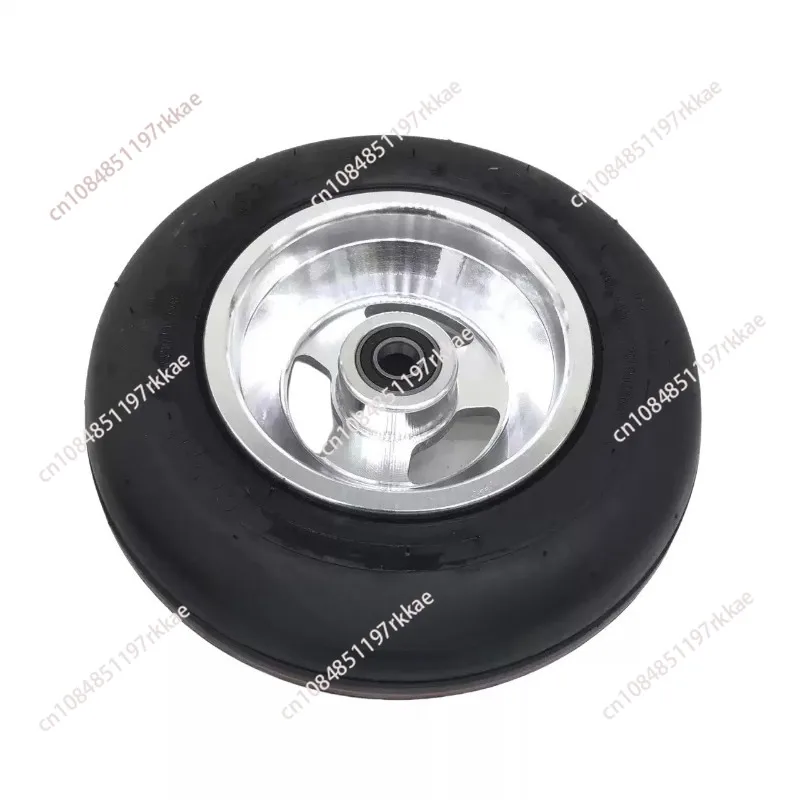 5 Inch Mini Rubber Front and Rear Wheel Go Karts Part Simulation Tires For Children Kart  Four Wheeled Drift Car
