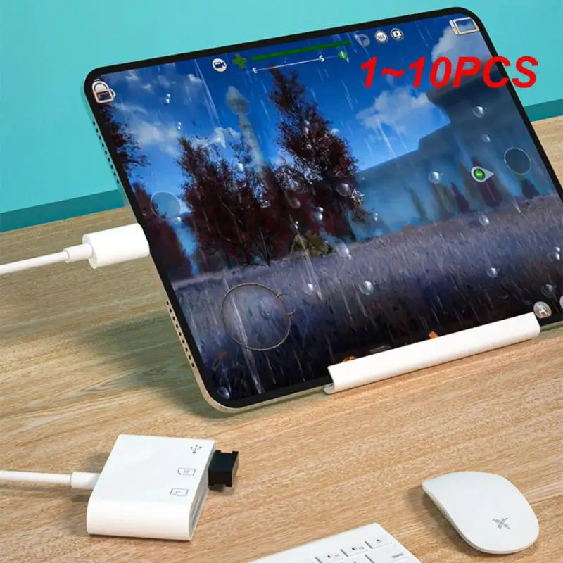 1PCS Elough Type C Adapter TF CF SD Memory Card Reader USB C Card Adapter For Macbook OTG Writer