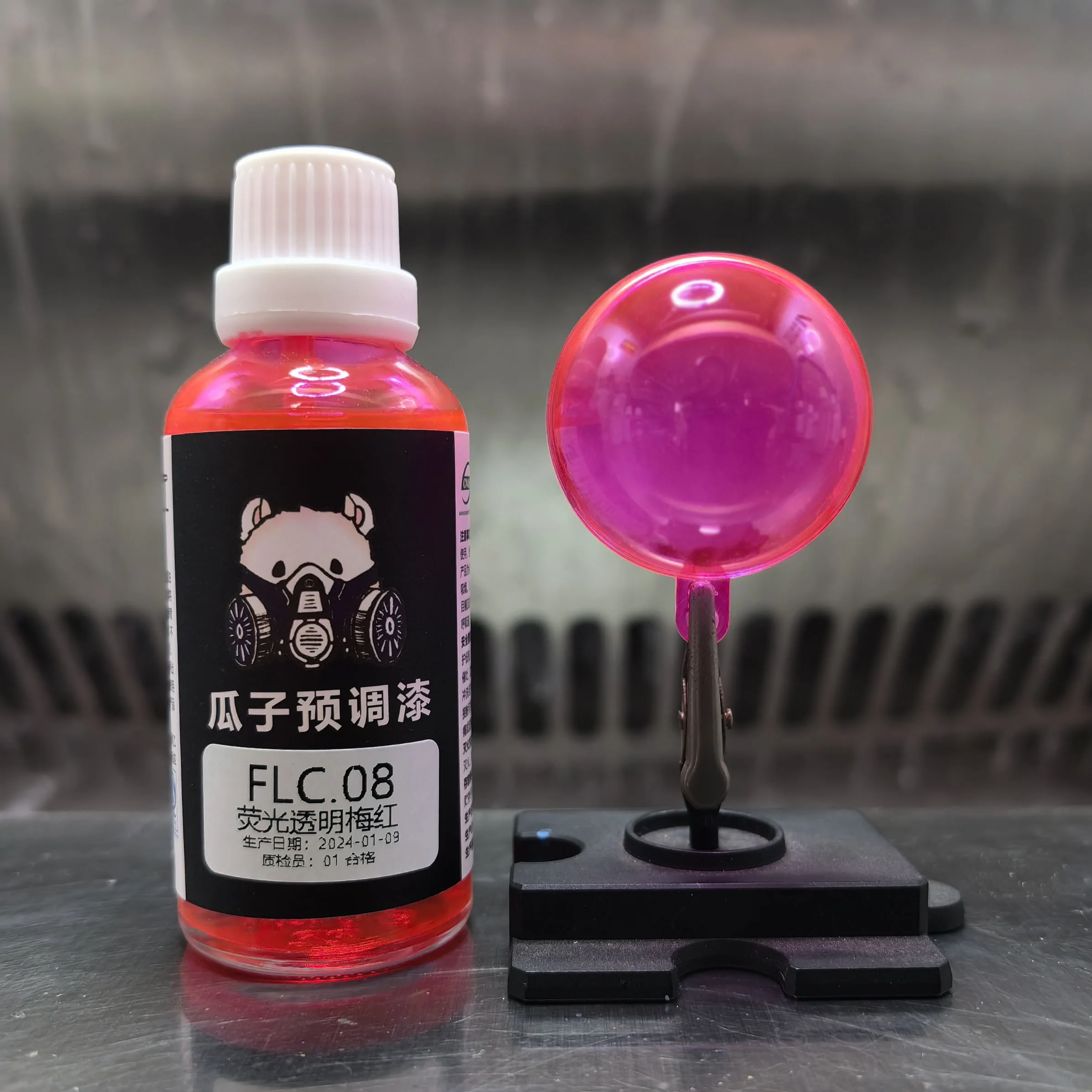 

Лаковая краска, прозрачная сливовово-красная масляная флуоресцентная цветная модель, пигментный спрей, полупрозрачный цвет, сделай сам, FLC.08