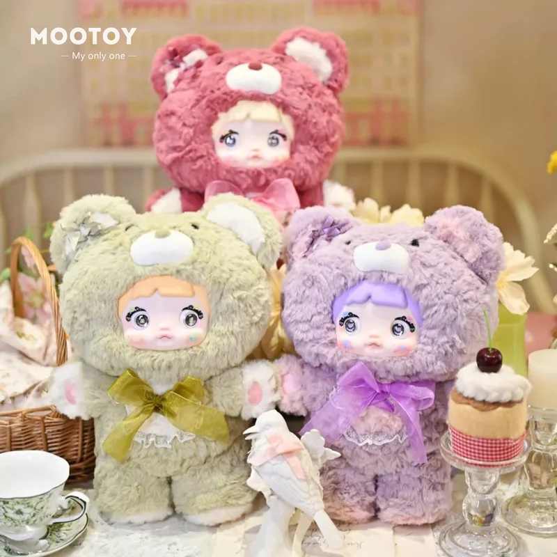 

Hi Toy, натуральная Nommi 400% серия Good Night Bear, большая кукла, модная слепая коробка, игрушки, украшения, подвеска-сюрприз, подарки на день рождения для девочек