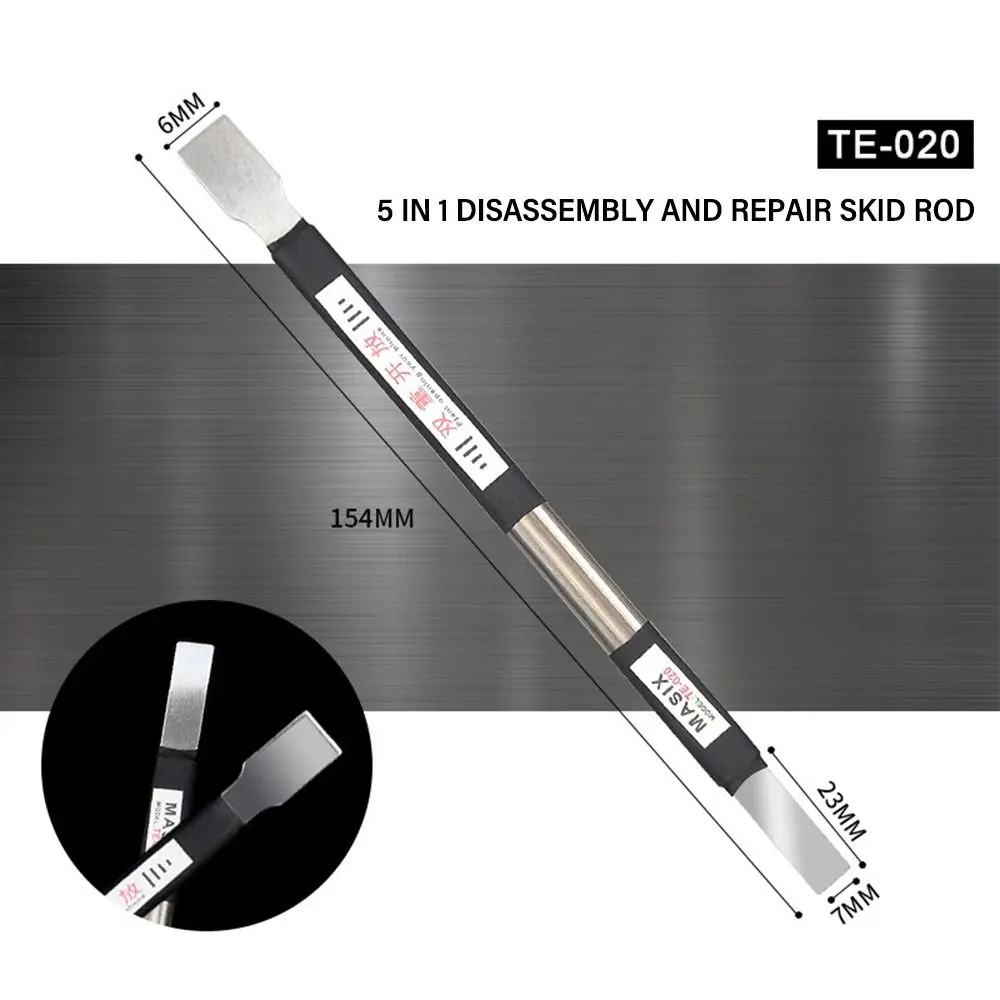 5PCS/Set Double-Headed Screen Crowbar Hand Tools Maintenance Tool Screen Opening Tool Metal Metal Spudger Pry Household