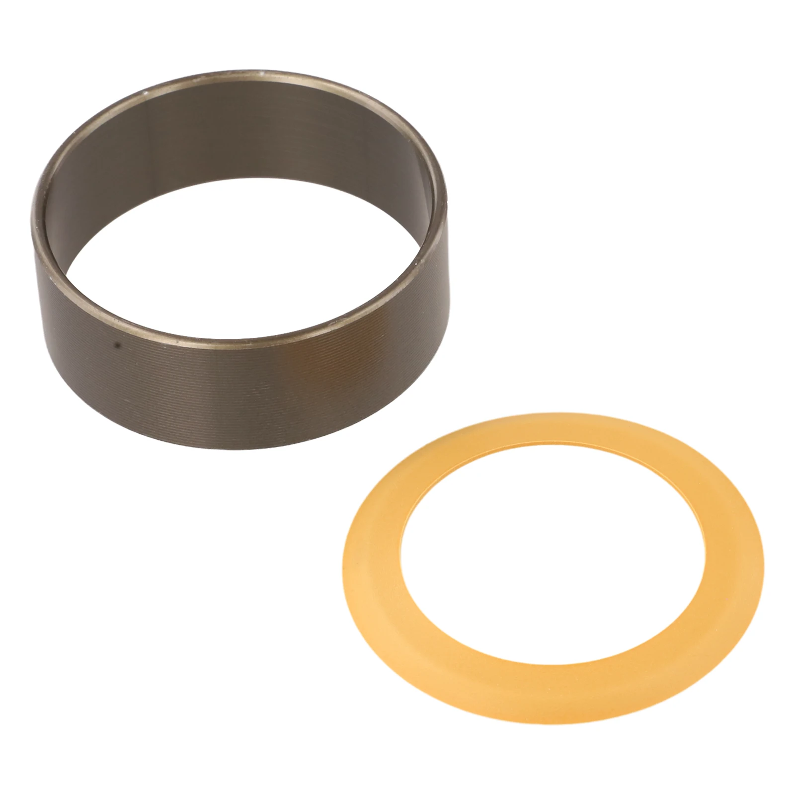 1 Set  Vacuum Pump  Oil-Free Mute Air  Compressor Cylinder Sleeve  For Piston Cylinder  Cylinder Liner Rubber  Ring Steel Sleeve