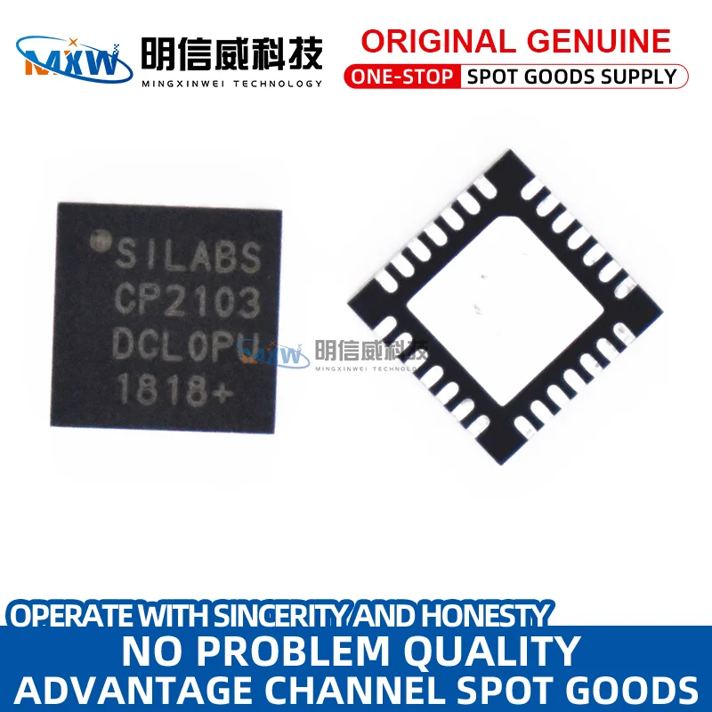 Controlador original QFN28, CP2103-GMR, nuevo, 100%, CP2103-GMR