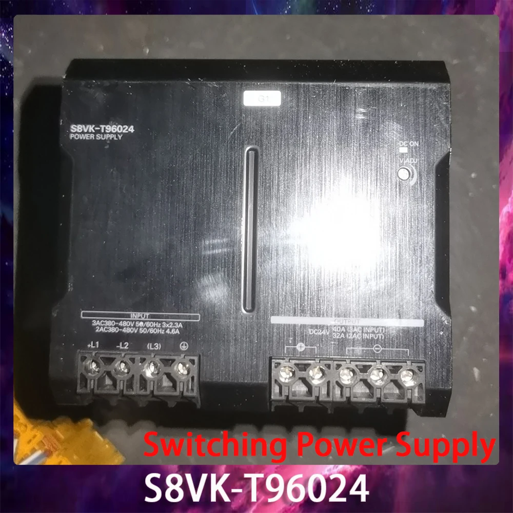 

New Rail Type Switching Power Supply S8VK-T96024 DC24V 40A OUTPUT