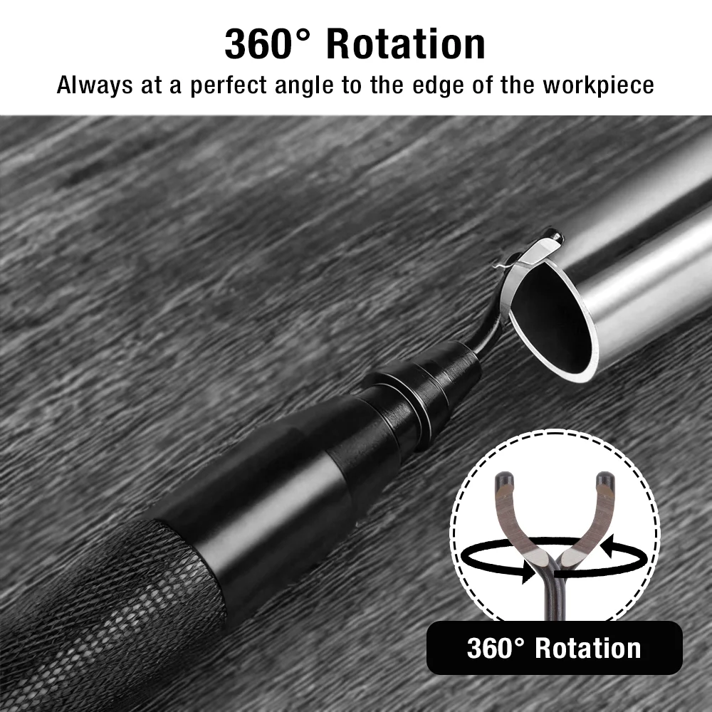 Deburring Tool Kit with 10 Extra HSS Blade Sharp Burr Removal Tool Metal Edge Deburring Hand Tool 3D Printed Edge Deburring Tool