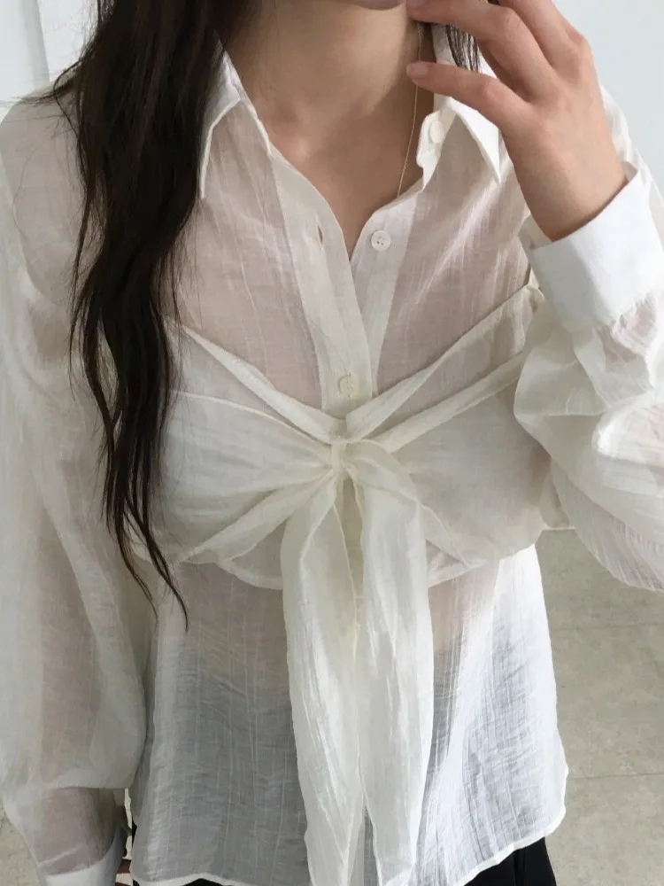 

Шикарный осенний текстурированный женский комплект Long Sve irt с жилетом Csole с поясом, повседневный комплект из двух предметов для девочек-подростков