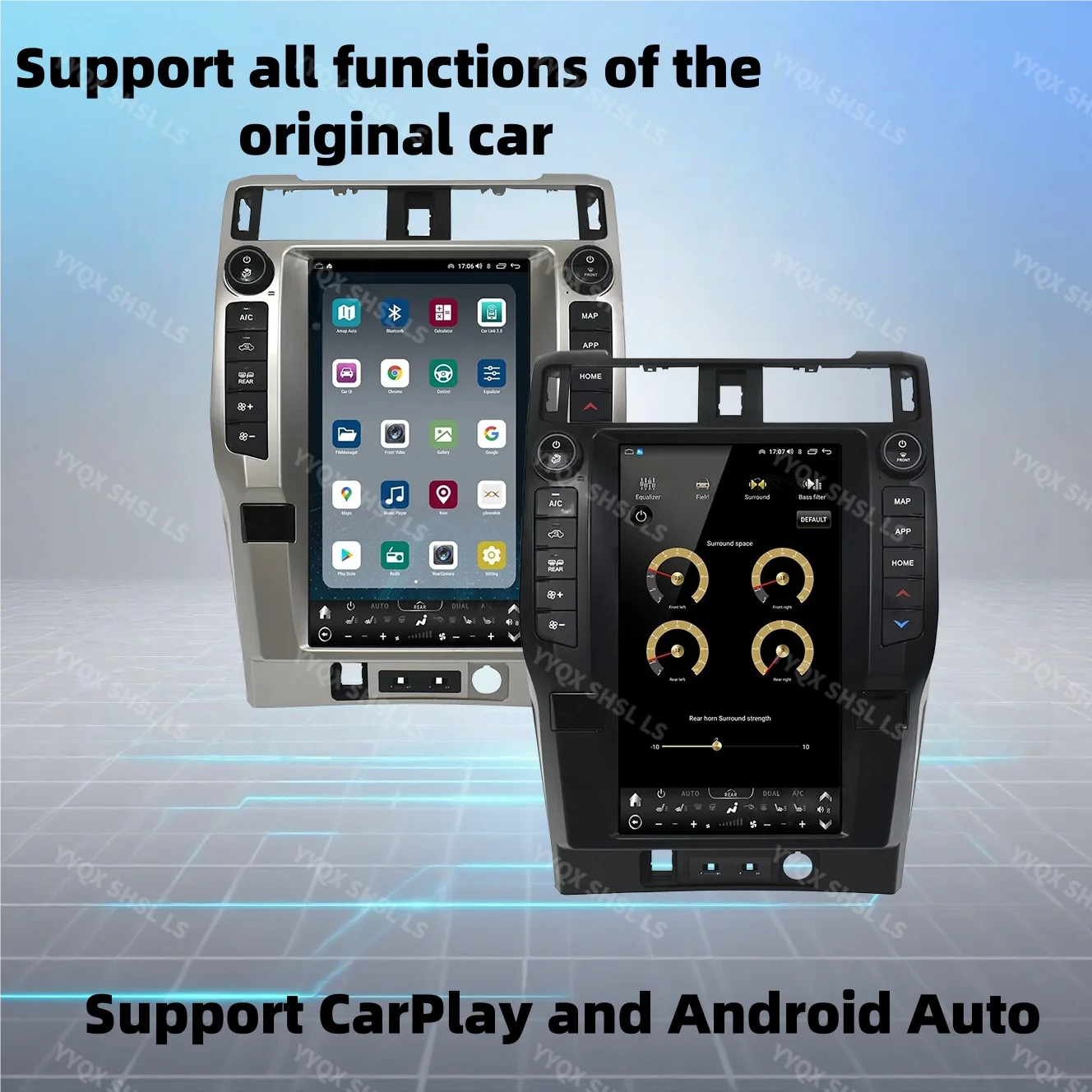 

Auto Electronics Multimedia Dashboard Android Car GPS Navigation Style Audio Upgrade Radio Stereo for Toyota 4Runner2010-2020