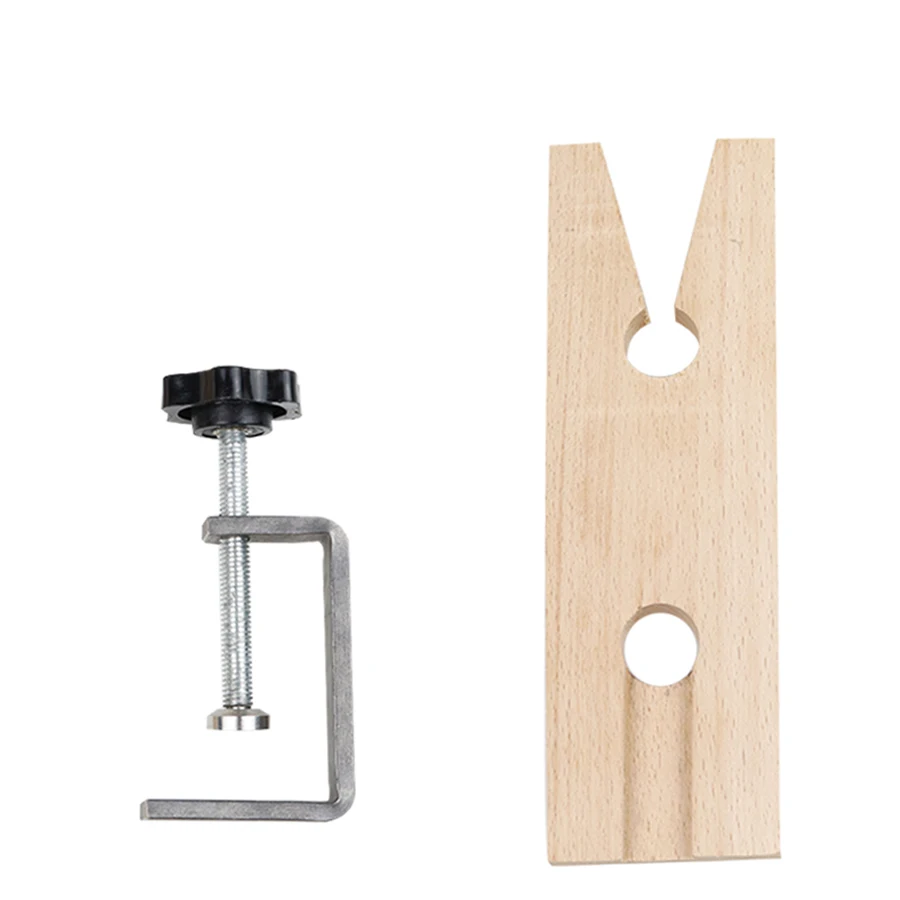V Slot Bench Pin Clamp Tool for Jewelry Making Watch Repair Multipurpose Workbench Clamping Device for Cutting Crafting