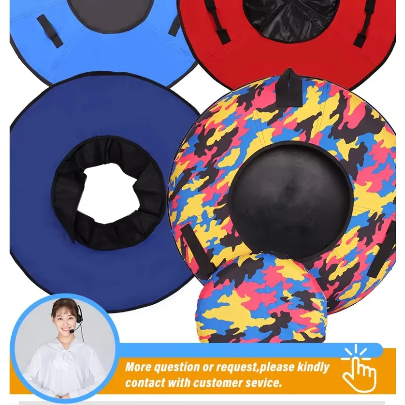 أنبوب ثلج ذو قاع صلب 100 سم، زلاجات رياضية شتوية شديدة التحمل #3