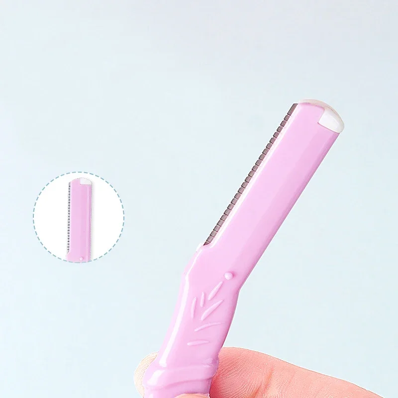 1 stks Panda Flamingo Wenkbrauw Trimmer Veiligheid Mini Draagbare Pijnloos Gezicht Scheermes Eye Brow Cutters Make-Up Tool