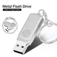 USB Flash Drive 64GB Metal Pendrive 4GB High Speed USB Stick 32GB Pen Drive 16GB 128GB USB Flash