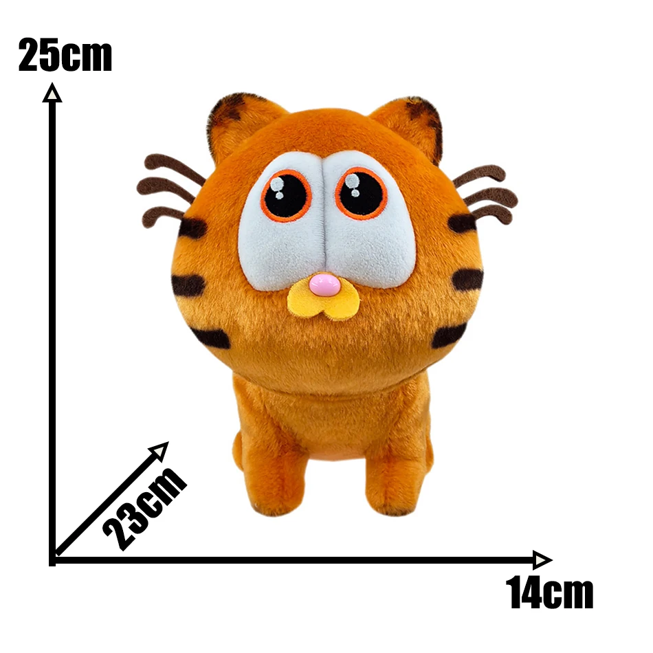 لعبة كارتون أنيمي غارفيلد بلسوه أسفل القطن ملء الطفل استرضاء ومرافق دمية Kawaii غرفة الديكور هدايا الأطفال #2